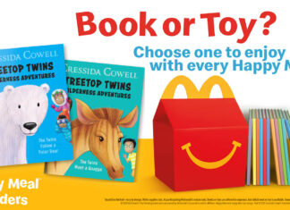McDonald’s Happy Meals Book or Toy Options