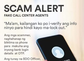 BDO to online bankers: “Never share your OTPs!”