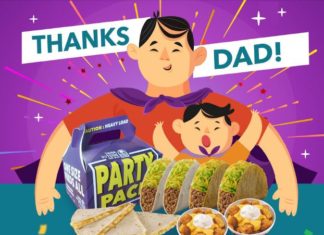 Give dad a home celebration to TACO ‘bout with Taco Bell