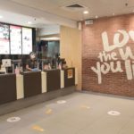 McDonald’s – Floor Markers for Physical Distancing and Front Counter Acrylic Shields