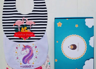 Bespoke bibs for fun and colorful OOTDs for baby