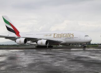 Emirates and Clark International Airport celebrate landmark one-off A380 service
