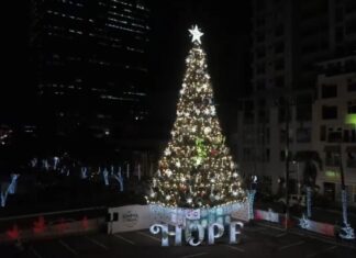 Araneta City brings holiday cheer online with much-awaited giant Christmas tree lighting