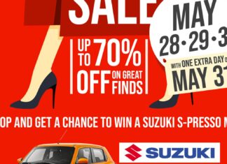 SM City San Mateo holds 3-Day Sale from May 28 to 31