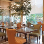 Cafe Ilang Ilang’s Atrium with dining dividers