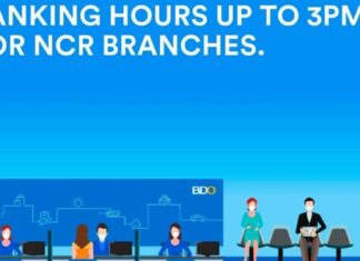 ADVISORY: BDO Branch Schedule