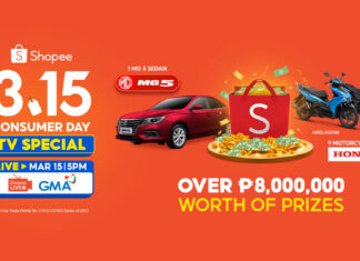 Shopee Celebrates Filipino Shoppers this 3.15 Consumer Day TV Special with Top Celebs and Over ₱8 Million Worth of Prizes