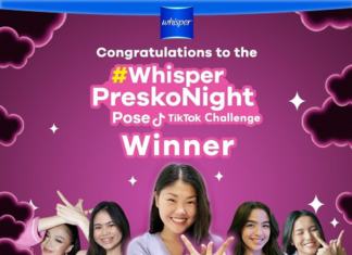 The #WhisperPreskoNight Pose TikTok Challenge Winner Swears by the NEW Whisper Breathable Cottony Nights