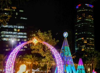 Enjoy Christmas festivities at the new Central Park in Filinvest City