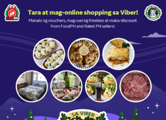 Let Rakuten Viber make this Christmas stress-free! Complete holiday errands during their virtual weekend bazaar