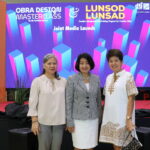 (L-R) PTTC GMEA Planning and Programming Division Chief Ma. Fe Avila, DTI-CIG Director Lilian Salonga, and PTTC-GMEA Executive Director Nelly Nita Dillera