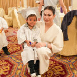 IWTS Chairwoman and Founder Ms. Sheila Romero with one of the pediatric patient graduates