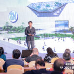 3 An insightful keynote address on commercial trends is delivered by SM Supermalls President Steven Tan at the 2024 GuanDian Commercial Annual Meeting in Shanghai, China.