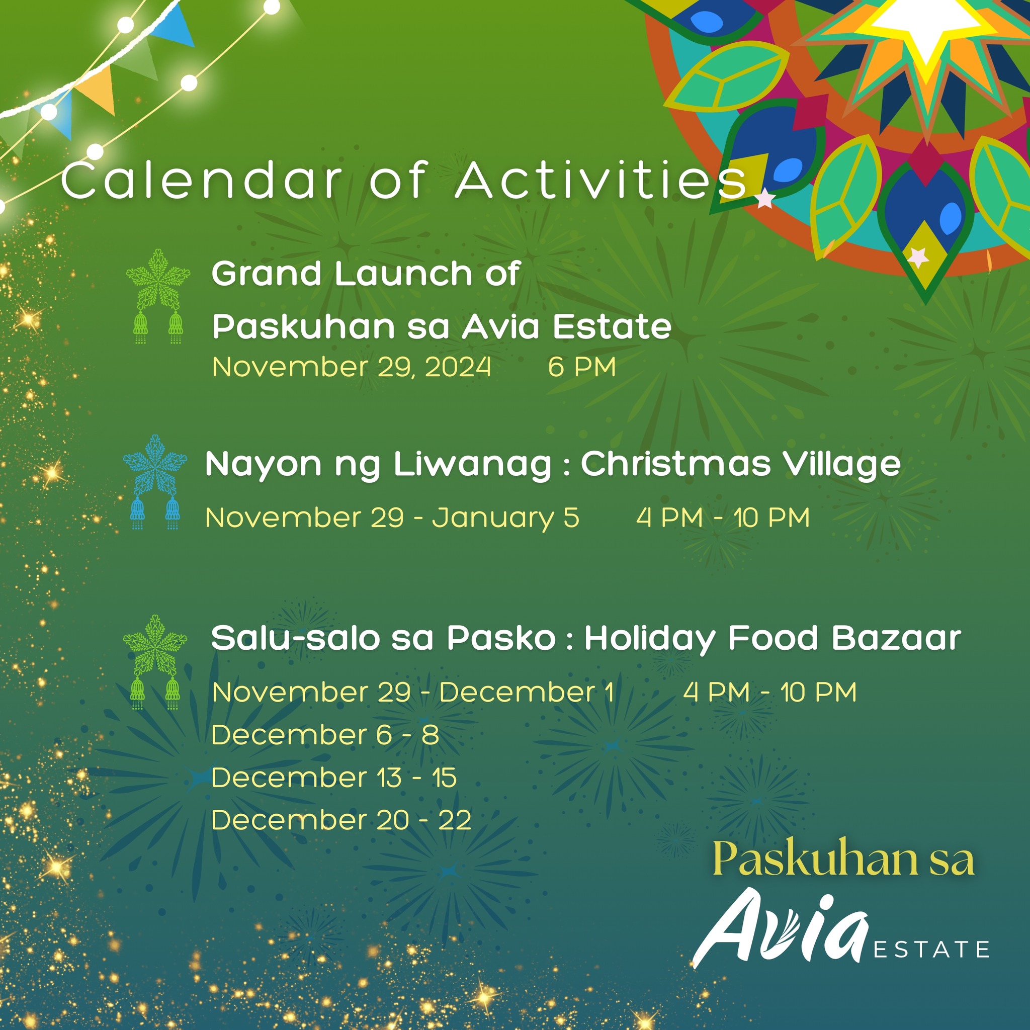 Avia Estate Brings Holiday Cheer to Sarangani with the Launch of its ...