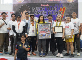 Home Credit, SIGMA Empower Cavite Youth through Muay Thai