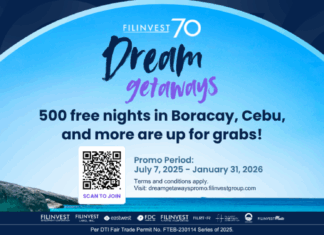Filinvest Group’s Dream Getaway Promo Continues to Reward Lucky Winners