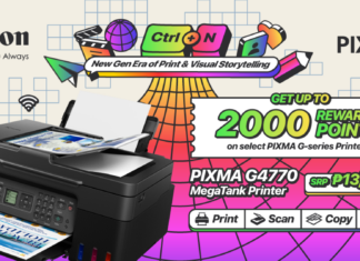 Canon Philippines Launches MegaTank Promo with Free Inks & Rewards