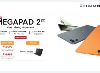 TECNO MEGAPAD 2 Launches in the Philippines: An 11-inch 2.5K Eye-Care AI Tablet Ready for Learning and Productivity